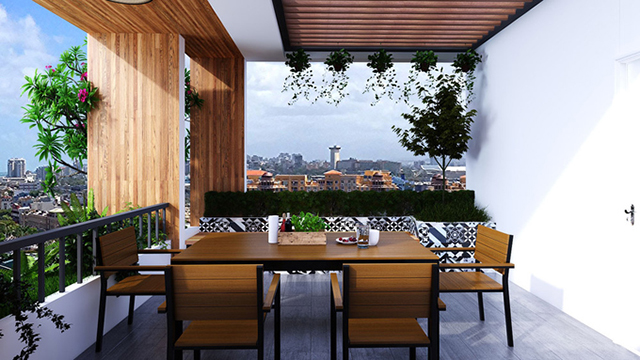 Thiết kế nhà liền kề 3 tầng 72m2 ở Dương Nội