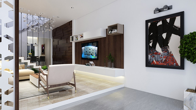 Thiết kế nhà liền kề 3 tầng 72m2 ở Dương Nội