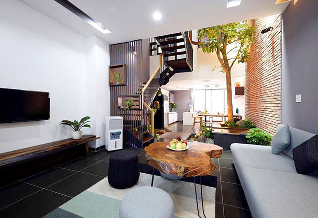 Thiết kế nhà liền kề 84m2 phong cách hiện đại ở Thanh Xuân