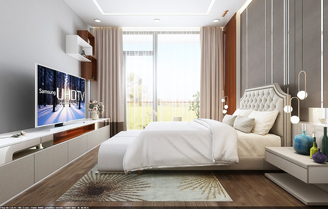 Nhà liền kề 3 tầng 80m2 phong cách hiện đại ở Nam An Khánh