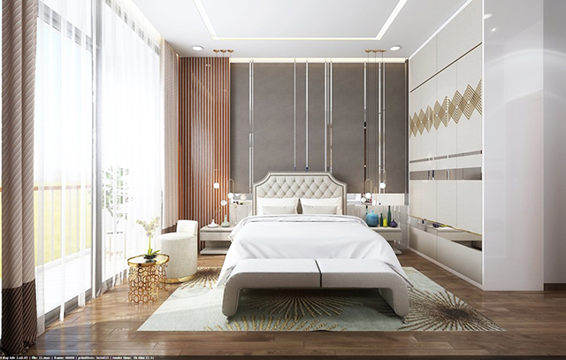 Nhà liền kề 3 tầng 80m2 phong cách hiện đại ở Nam An Khánh