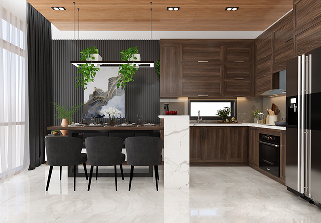 Thiết kế liền kề 78.5m2 phong cách hiện đại ở Thanh Xuân