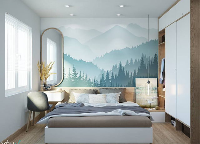 Thiết kế biệt thự 4 tầng 72m2 phong cách hiện đại ở Dương Nội