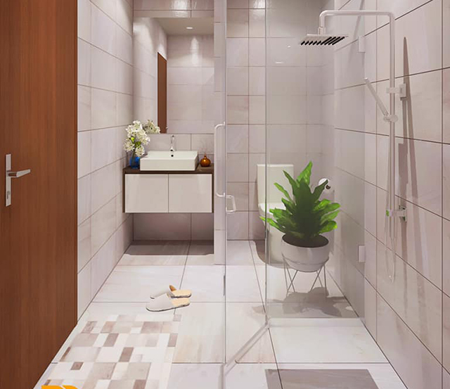Nhà liền kề 3 tầng 80m2 phong cách hiện đại ở Nam An Khánh