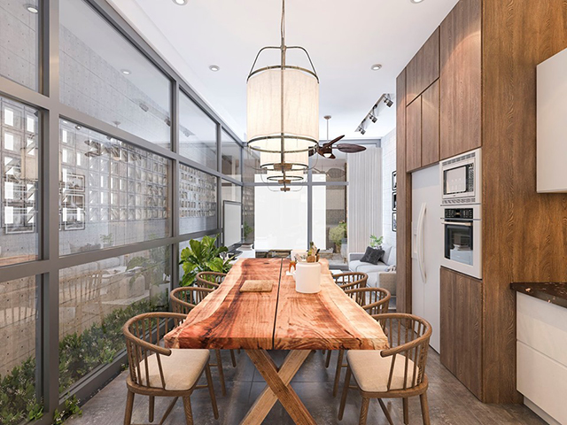 Thiết kế biệt thự 4 tầng 72m2 phong cách hiện đại ở Dương Nội