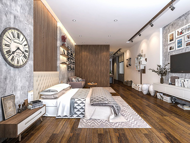 Thiết kế biệt thự 4 tầng 72m2 phong cách hiện đại ở Dương Nội