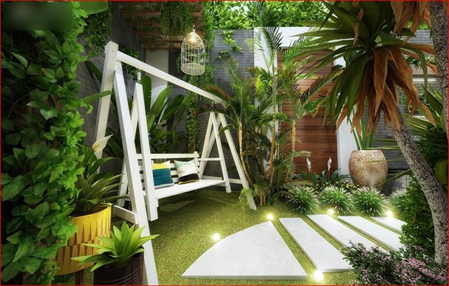 Thiết kế nội thất biệt thự 3 tầng 108m2 ở Nam An Khánh
