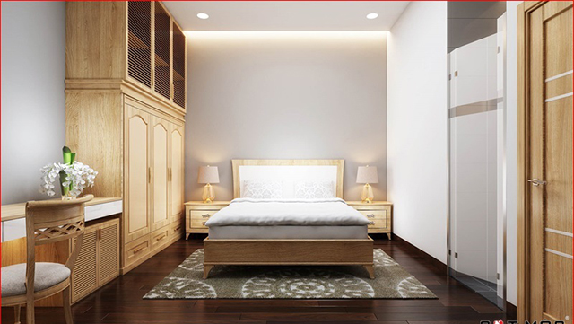 Thiết kế biệt thự 3 tầng 136m2 phong cách hiện đại ở Dương Nội