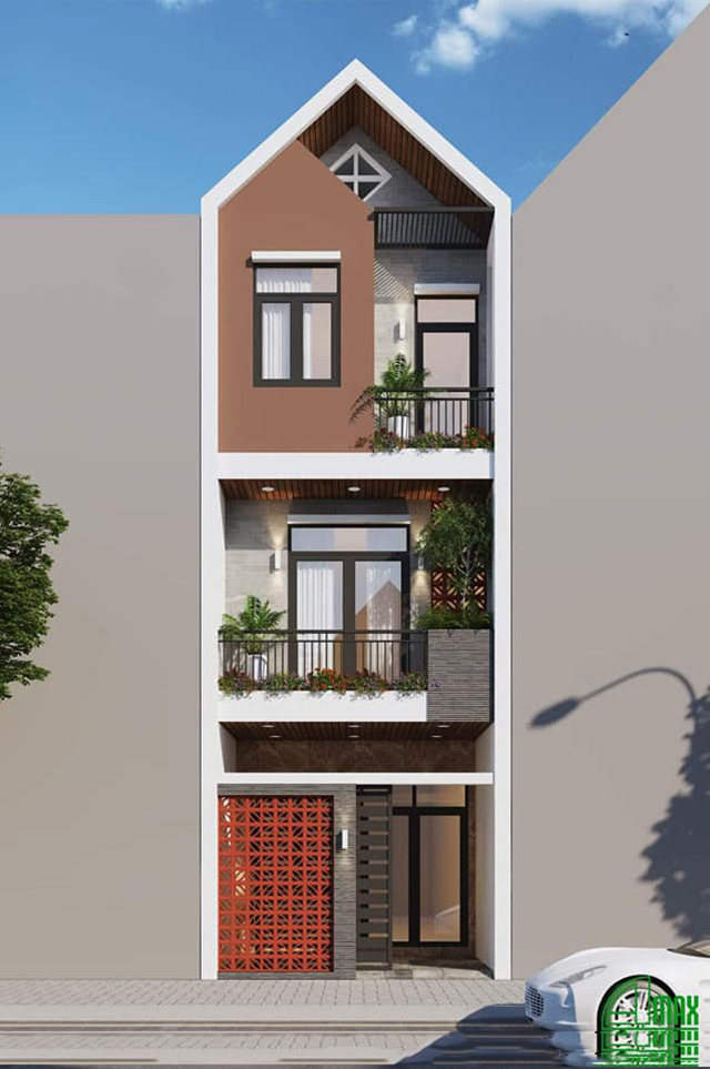 Dự án Thiết kế nội thất nhà liền kề 98m2 phong cách hiện đại tại Hoài Đức, Hà Nội