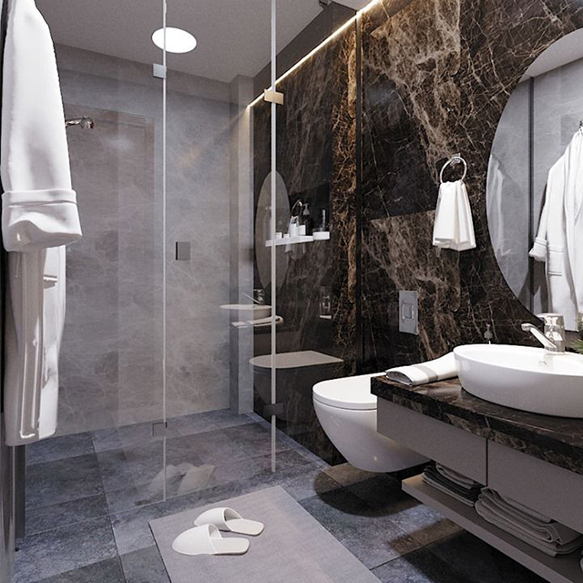Thiết kế nội thất nhà liền kề 3 tầng phong cách hiện đại ở Nam An Khánh