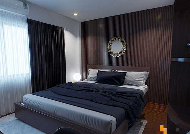 Thiết kế nội thất nhà liền kề 3 tầng phong cách hiện đại ở Nam An Khánh