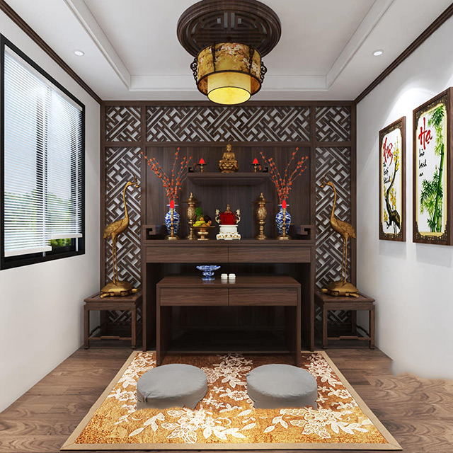 Thiết kế nội thất nhà liền kề 98m2 phong cách hiện đại tại Hoài Đức, Hà Nội