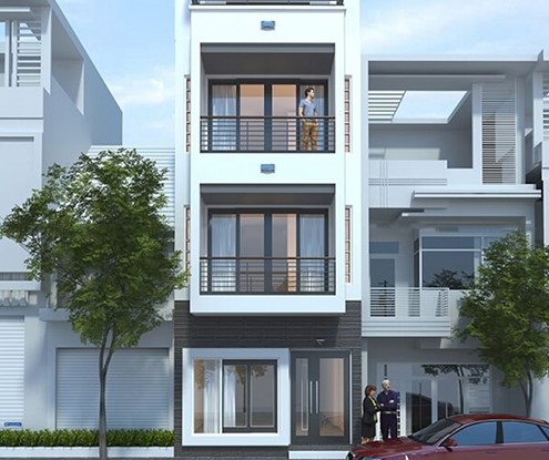 Dự án Thiết kế nội thất nhà liền kề 3 tầng phong cách hiện đại ở Nam An Khánh