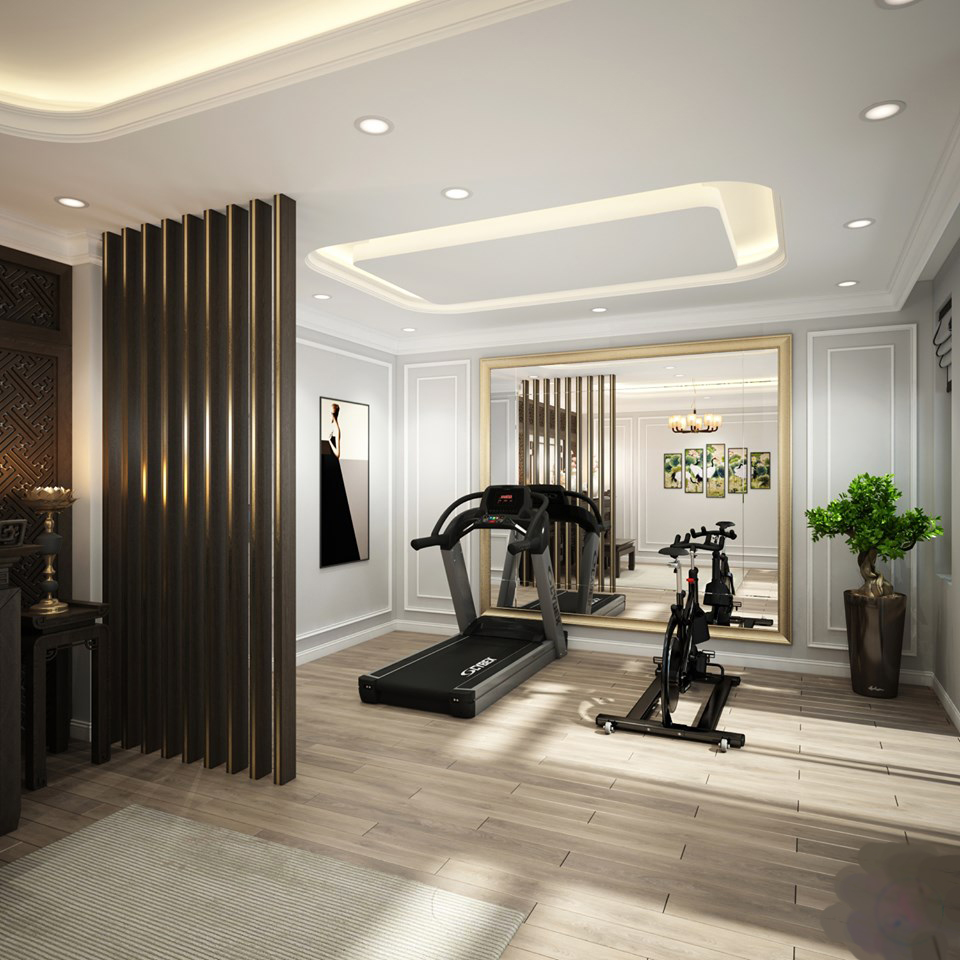 Thiết kế nhà liền kề 3 tầng phong cách hiện đại tại dự án Hà Đô Charm Villa, Hoài Đức, Hà Nội
