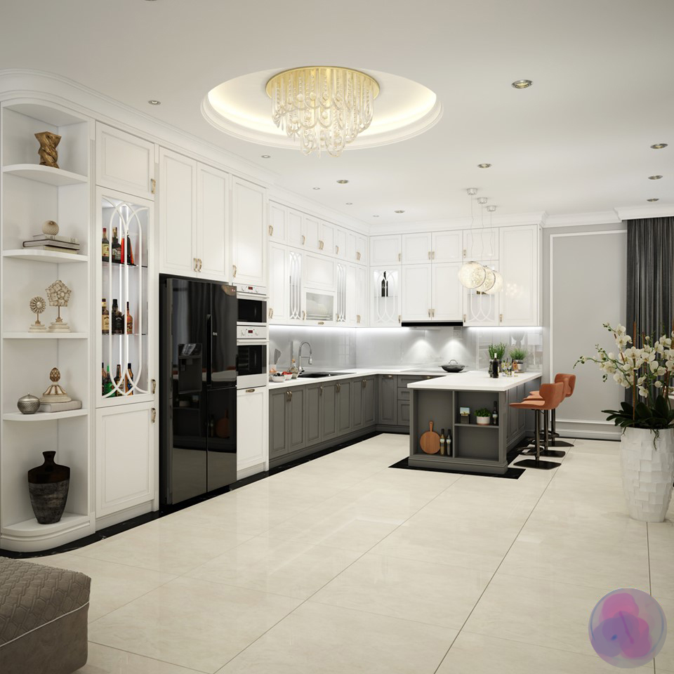 Thiết kế nhà liền kề 3 tầng phong cách hiện đại tại dự án Hà Đô Charm Villa, Hoài Đức, Hà Nội