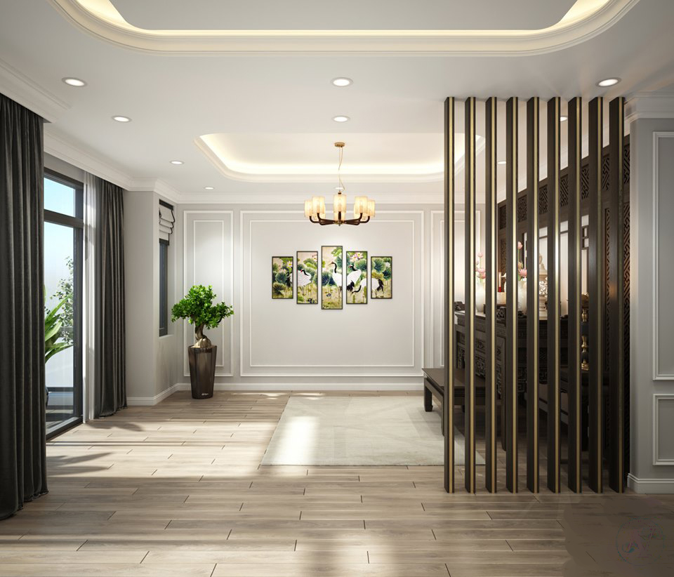 Thiết kế nhà liền kề 3 tầng phong cách hiện đại tại dự án Hà Đô Charm Villa, Hoài Đức, Hà Nội