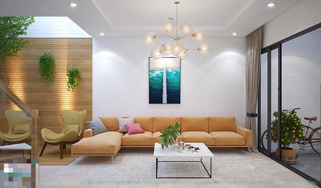 Thiết kế nội thất nhà liền kề 3 tầng 70m2 ở Nam An Khánh 