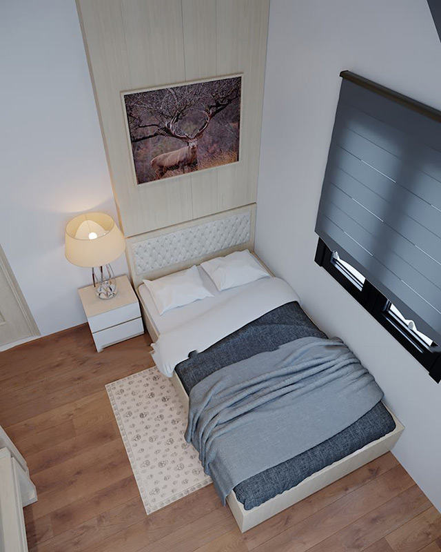 Thiết kế nhà liền kề 120m2 phong cách hiện đại tại Hoài Đức, Hà Nội