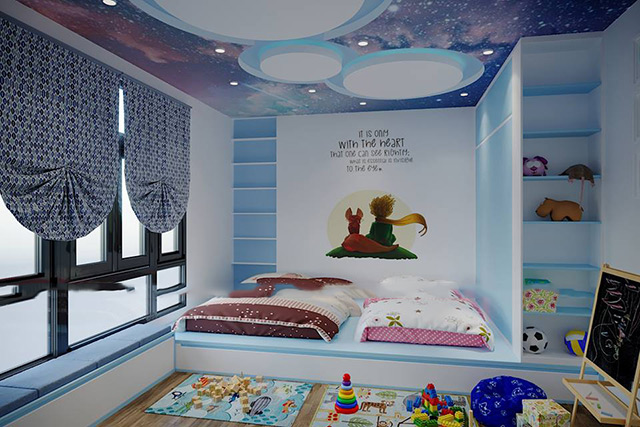 Thiết kế nhà liền kề 120m2 phong cách hiện đại tại Hoài Đức, Hà Nội