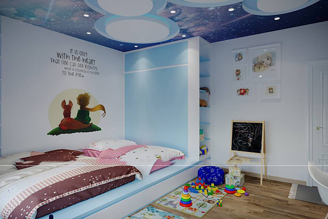 Thiết kế nhà liền kề 120m2 phong cách hiện đại tại Hoài Đức, Hà Nội