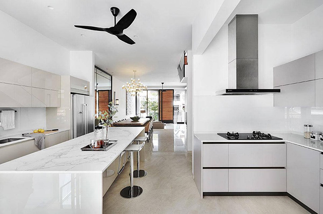 Thiết kế nhà liền kề 2 tầng 60m2 phong cách hiện đại ở Thanh Xuân