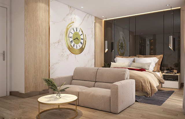 Thiết kế nhà liền kề 62m2 mang phong cách hiện đại ở Thanh Xuân