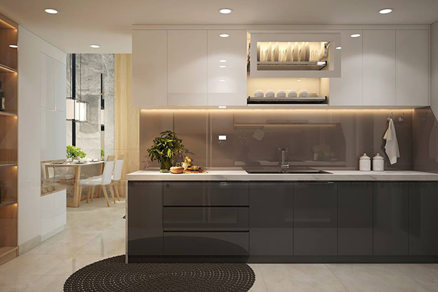 Thiết kế nhà liền kề 62m2 mang phong cách hiện đại ở Thanh Xuân