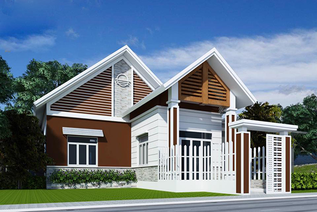 Dự án Thiết kế biệt thự 121m2 ở Thanh Xuân theo phong cách hiện đại
