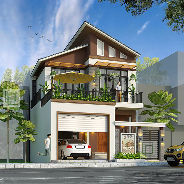 Dự án Thiết kế nội thất nhà liền kề 98m2 tại Hà Đô Charm Villas