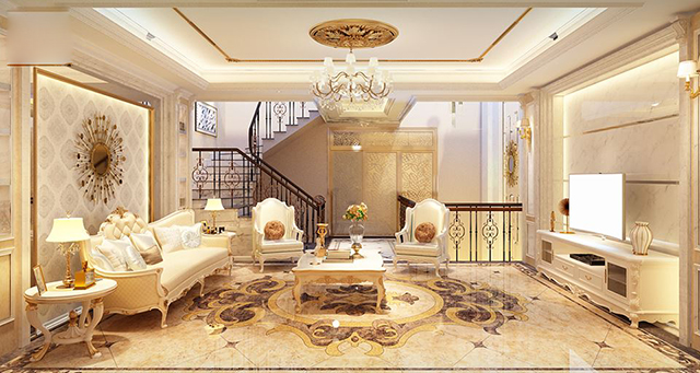 Thiết kế biệt thự 84m2 phong cách tân cổ điển ở Thanh Xuân 
