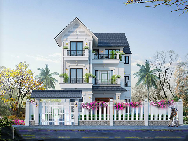 Dự án Thiết kế nội thất biệt thự 95m2 phong cách hiện đại tại Hoài Đức, Hà Nội