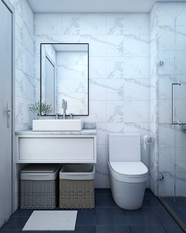 Thiết kế nội thất biệt thự 95m2 phong cách hiện đại tại Hoài Đức, Hà Nội