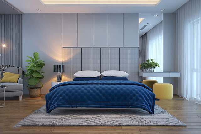 Thiết kế nội thất biệt thự 95m2 phong cách hiện đại tại Hoài Đức, Hà Nội