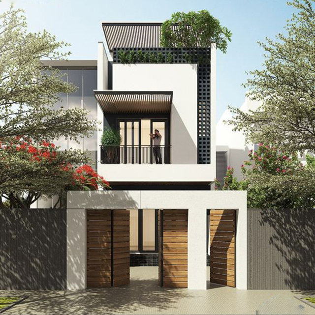 Thiết kế nội thất nhà liền kề 3 tầng hiện đại ở Dương Nội