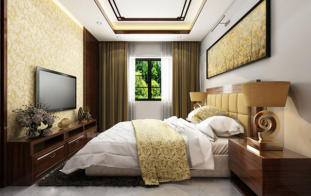 Thiết kế nội thất nhà liền kề 3 tầng hiện đại ở Dương Nội