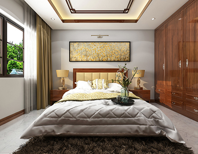 Thiết kế nội thất nhà liền kề 3 tầng hiện đại ở Dương Nội