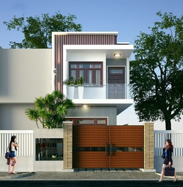 Dự án Thiết kế nhà liền kề Thanh Xuân 68m2 mang phong cách hiện đại