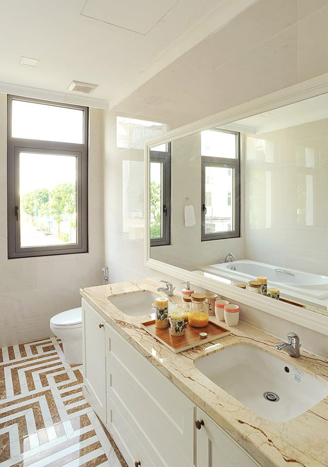 Thiết kế nội thất nhà liền kề 3 tầng 98m2 tại Hà Đô Dragon City