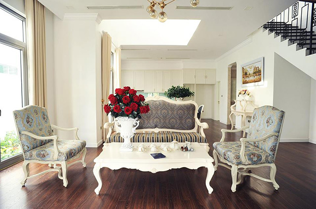 Thiết kế nội thất nhà liền kề 3 tầng 98m2 tại Hà Đô Dragon City
