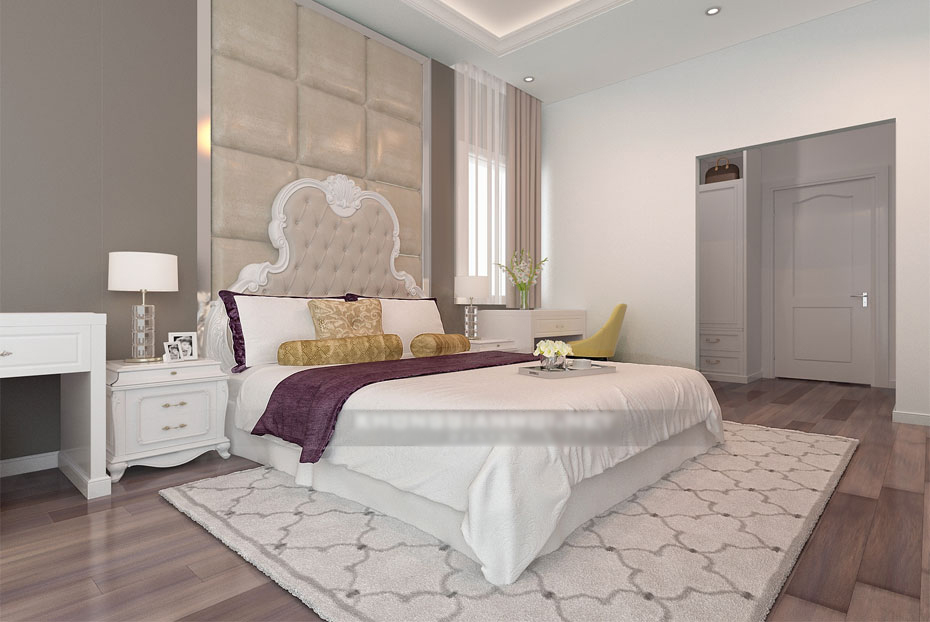 Thiết kế biệt thự Tân Cổ Điển rộng 300m2 tại dự án Hà Đô Charm Villa, Hoài Đức, Hà Nội