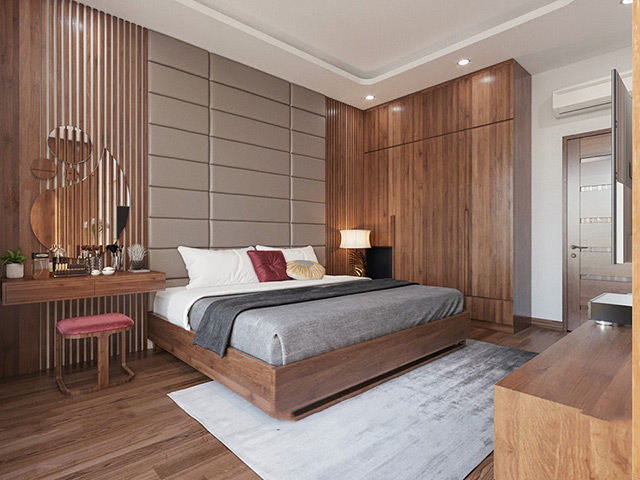 Thiết kế nội thất biệt thự 3 tầng phong cách hiện đại tại Hà Đô Charm Villas