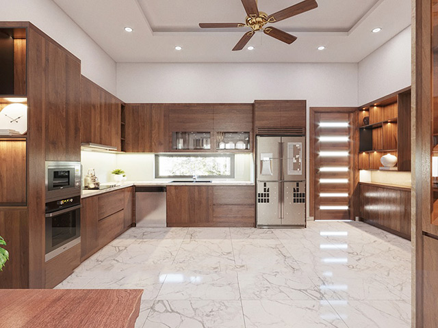 Thiết kế nội thất biệt thự 3 tầng phong cách hiện đại tại Hà Đô Charm Villas