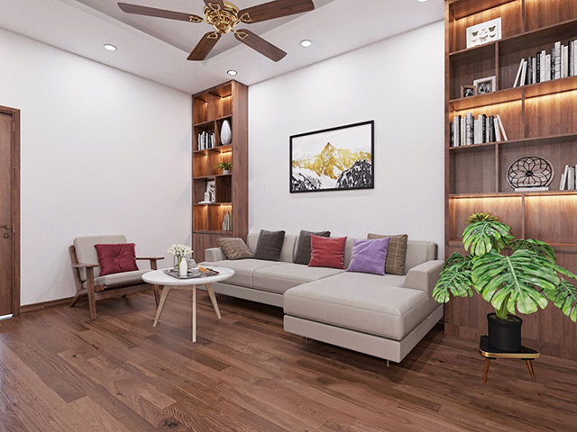Thiết kế nội thất biệt thự 3 tầng phong cách hiện đại tại Hà Đô Charm Villas