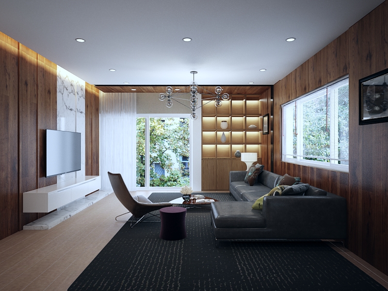 Thiết kế biệt thự Tân Cổ Điển 3 phòng ngủ, rộng 250m2 tại Hà Đô Charm Villa, Hoài Đức, Hà Nội
