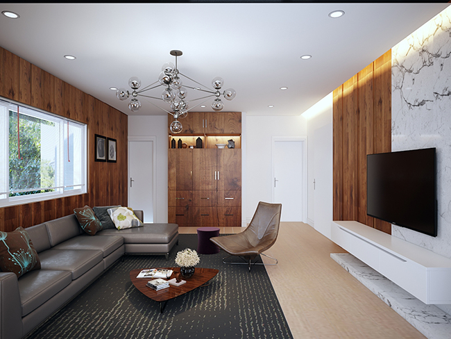 Thiết kế biệt thự Tân Cổ Điển 3 phòng ngủ, rộng 250m2 tại Hà Đô Charm Villa, Hoài Đức, Hà Nội