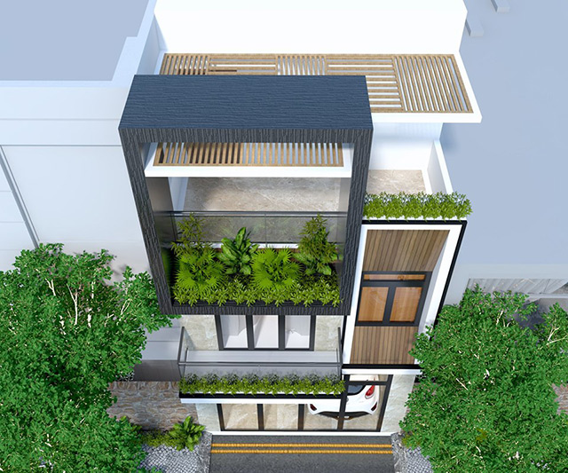 Thiết kế nội thất nhà liền kề 88m2 tại Hà Đô Dragon City