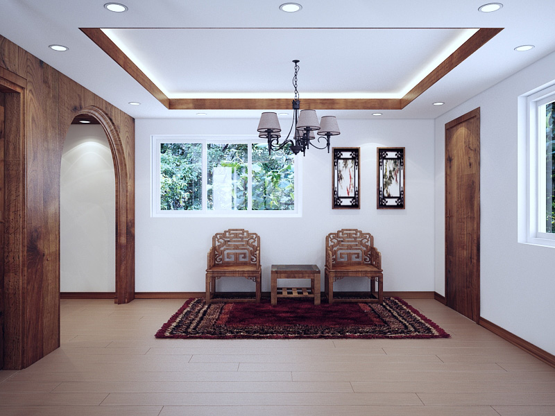 Thiết kế biệt thự Tân Cổ Điển 3 phòng ngủ, rộng 250m2 tại Hà Đô Charm Villa, Hoài Đức, Hà Nội