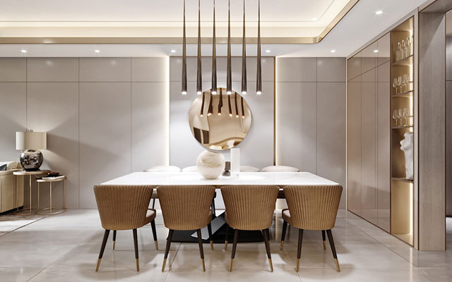 Thiết kế nội thất biệt thự tại Thanh Xuân mang phong cách hiện đại thuộc dự án An Lạc Green Symphony