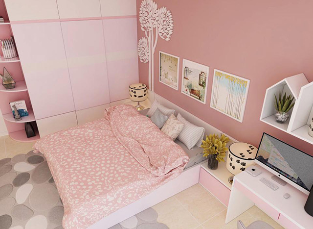 Thiết kế nội thất nhà liền kề 3 tầng phong cách hiện đại tại Hoài Đức, Hà Nội