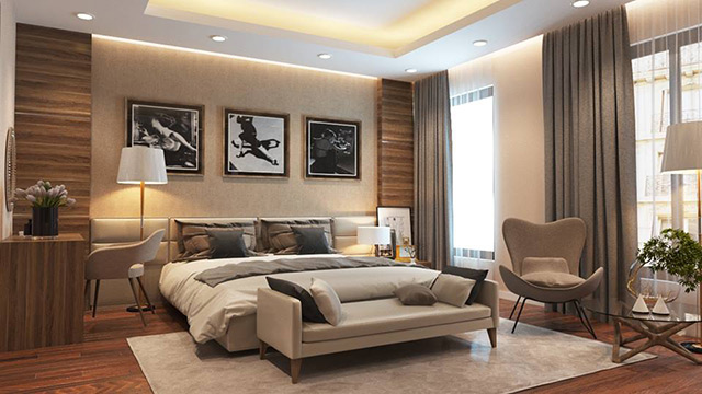 Thiết kế nội thất biệt thự hiện đại 94m2 tại Hà Đô Dragon City